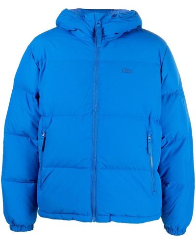 Lacoste Zip-fastening Padded Jacket - Blue