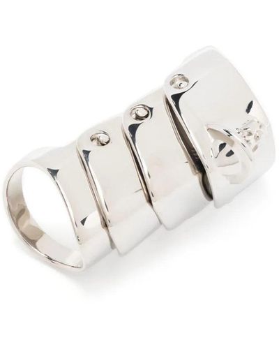 Vivienne Westwood Armor Orb-motif Ring - White