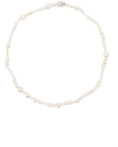 Bleue Burnham Antique Pearl Necklace - White