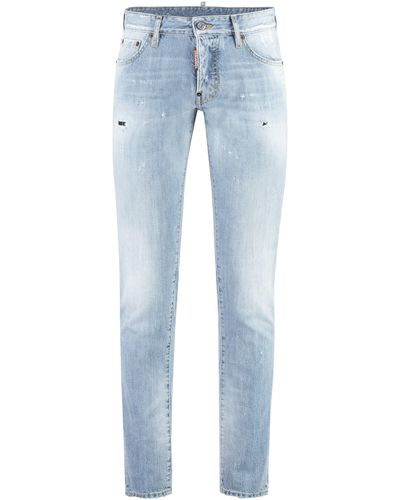 DSquared² Jeans in cotone stretch - Blu