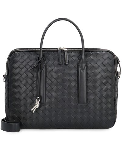 Bottega Veneta Borsa business grande Getaway - Nero