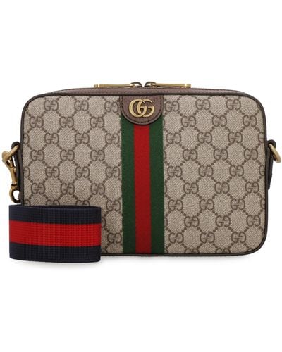 Gucci Ophidia GG Supreme Fabric Shoulder-bag - Gray