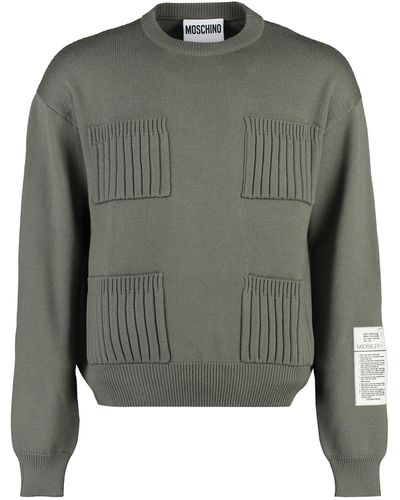 Moschino Pullover in lana vergine - Verde