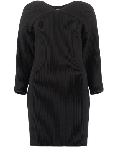 Rodebjer Helome Canneté Knit Dress - Black