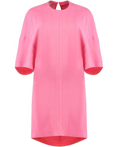 Stella McCartney Viscose T-Shirt Dress - Pink