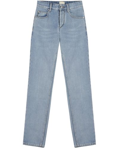 Isabel Marant Jeans skinny-fit Jiliana a vita alta - Blu