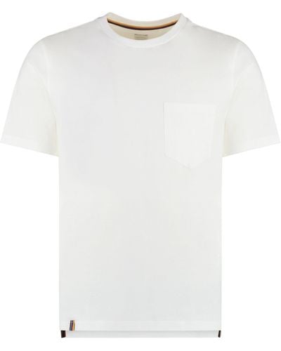 Paul Smith T-shirt girocollo in cotone - Bianco