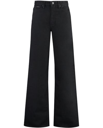 Calvin Klein Wide-Leg Jeans - Black