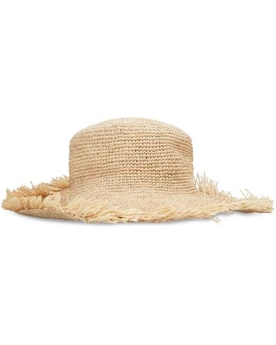 MADE FOR A WOMAN Chapeau 9 Straw Hat - Natural