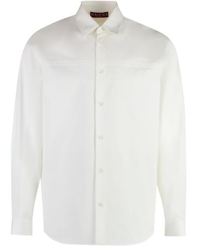 Gucci Cotton Shirt - White
