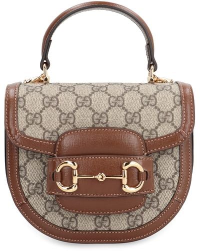 Gucci Horsebit 1955 Mini Handbag - Brown