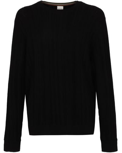 Paul Smith Merino Wool Sweater - Black