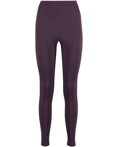 ANDAMANE Technical Fabric leggings - Purple