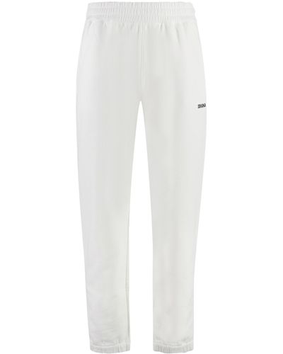 Zegna Track-pants in cotone - Bianco