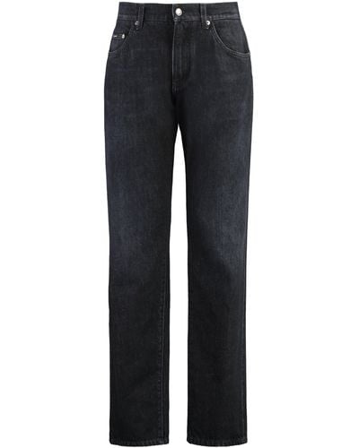 Dolce & Gabbana Jeans straight leg a 5 tasche - Blu