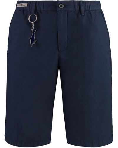 Paul & Shark Bermuda in cotone - Blu