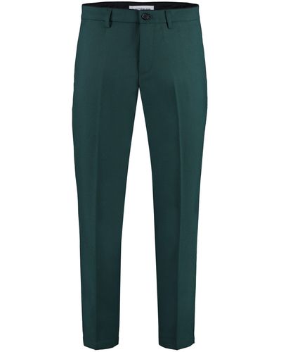 Department 5 Pantaloni Setter in misto lana - Verde