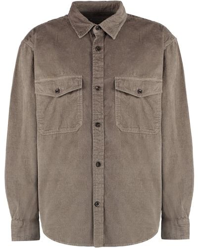 GANT Corduroy Shirt - Brown