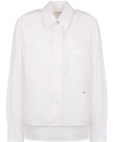 Victoria Beckham Camicia in cotone - Bianco