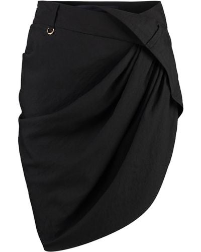 Jacquemus Saudade Mini-skirt - Black