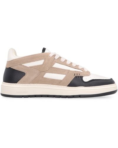 Represent Storm Leather Low-Top Trainers - Pink