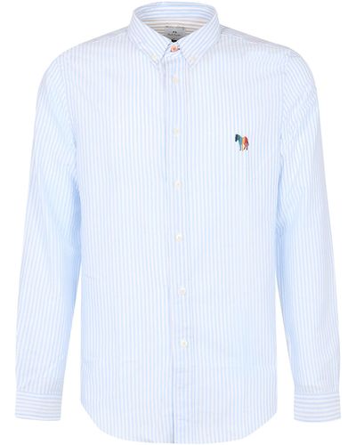 Paul Smith Striped Cotton Shirt - White