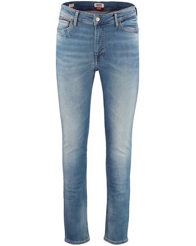 Tommy Hilfiger 5-pocket Skinny Jeans - Blue