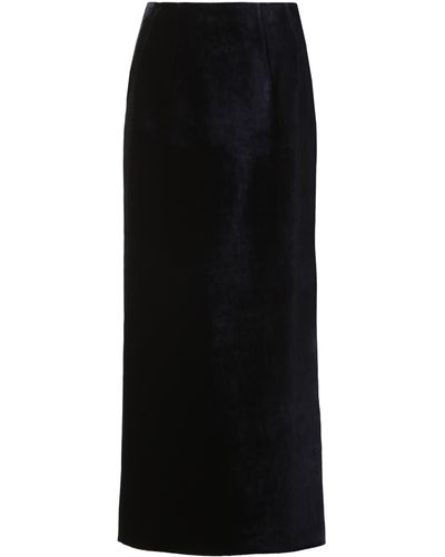 Fendi Velvet Skirt - Black