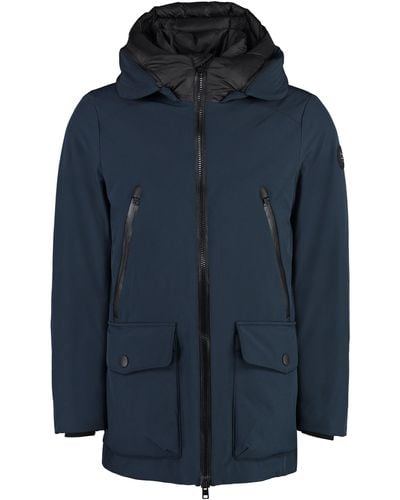 Woolrich Parka soft shell - Blu