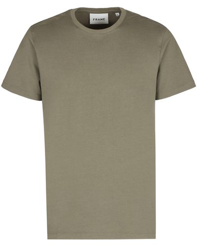 FRAME T-shirt in cotone - Verde