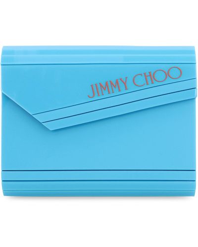 Jimmy Choo Pochette Candy - Blu