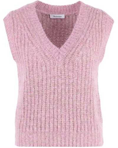 Rodebjer Priscilla Knitted Vest - Pink