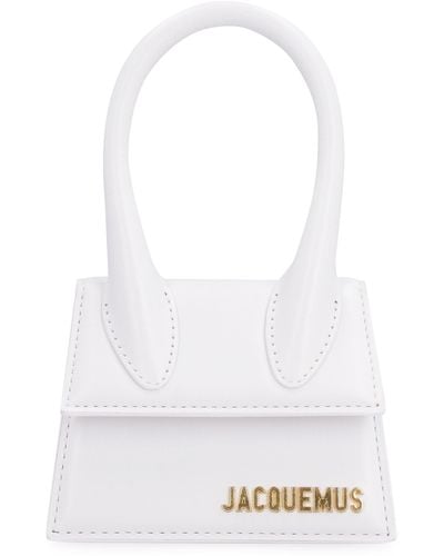 Jacquemus Le Chiquito Leather Mini Bag - White