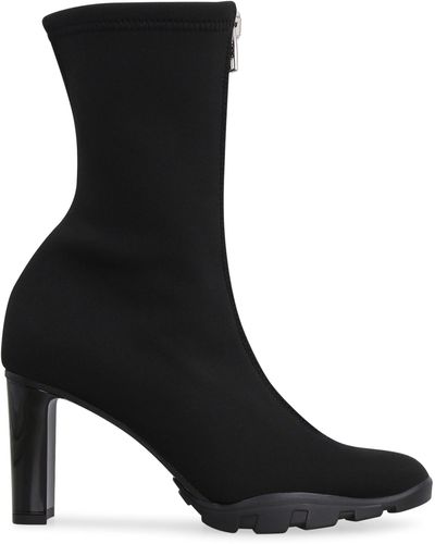 Alexander McQueen Slim Tread Ankle Boots - Black