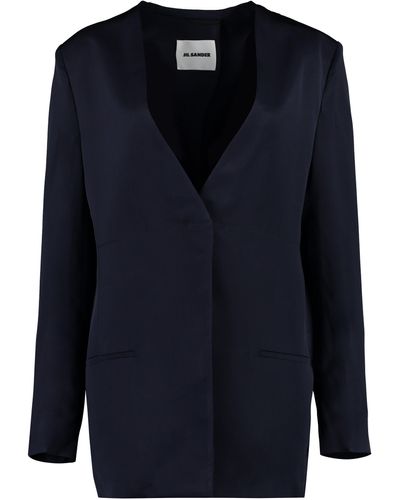 Jil Sander Tailored Jacket - Blue