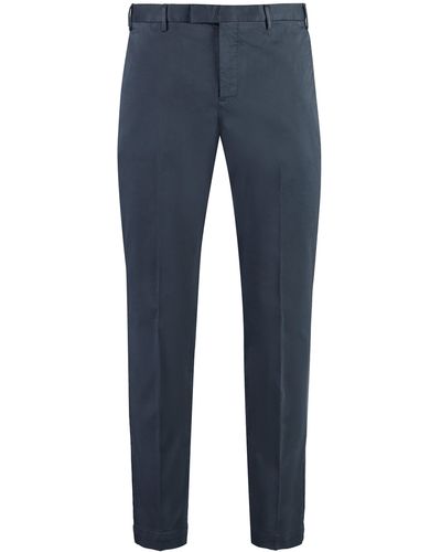 PT01 Pantaloni in cotone stretch - Blu