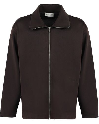 Lanvin Techno Fabric Sweatshirt - Black