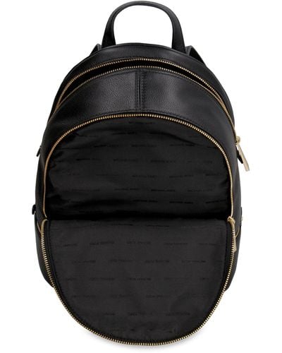 MICHAEL Michael Kors Rhea Leather Medium Backpack - Black