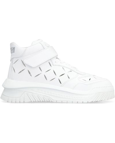 Versace 'Odissea' Trainers With Cut-Outs - White