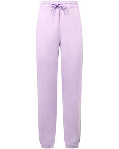 adidas By Stella McCartney Cotton Trousers - Purple