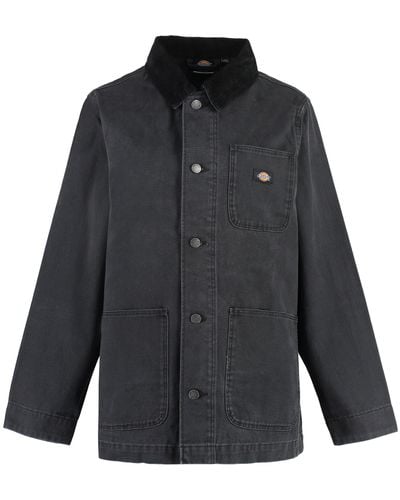 Dickies Button-front Cotton Jacket - Black