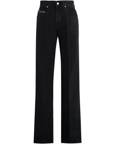 Gucci 5-pocket Straight-leg Jeans - Black