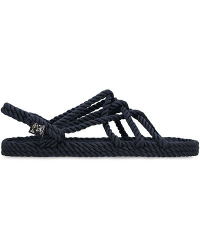 Nomadic State Of Mind Rope Sandals - Black