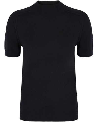 Calvin Klein Merino Wool Crew-neck Jumper - Black