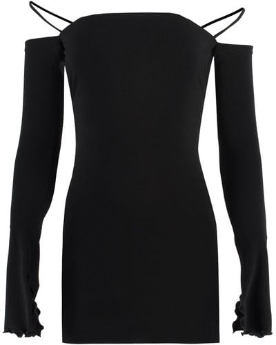 ANDAMANE Maddy Jersey Mini Dress - Black
