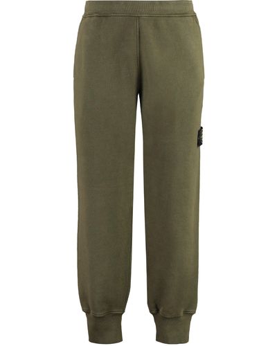 Stone Island Track-pants in cotone - Verde