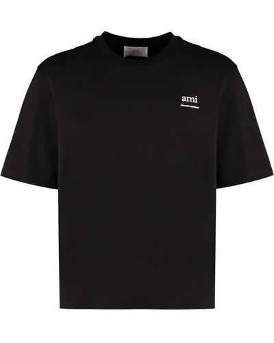 Ami Paris 'Ami' T-Shirt - Black