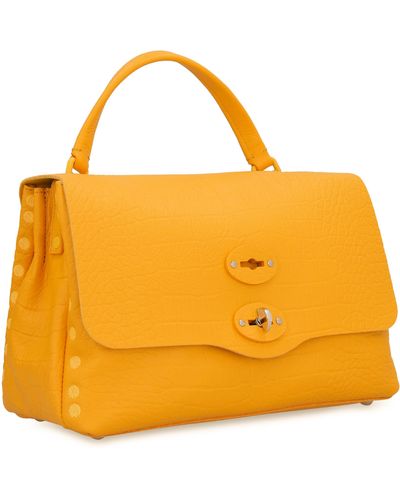 Zanellato Postina S Leather Bag - Orange
