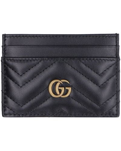 Gucci Marmont Card Holder - Black