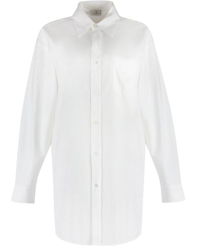 Etro Camicia in cotone - Bianco